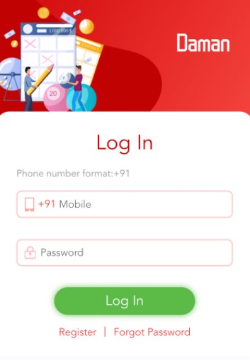 How to Login on Daman App Download
